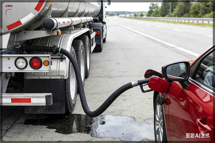 湘乡汽车救援送水案例